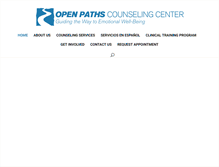 Tablet Screenshot of openpaths.org